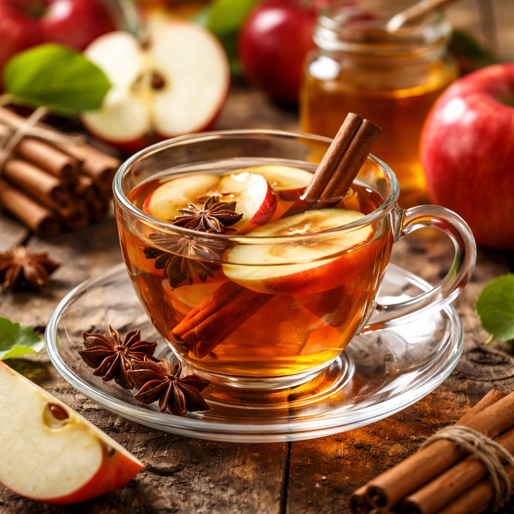 Apple Tea menu non coffee Kopi Cerita